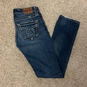 Big Star straight leg jeans, size 25R